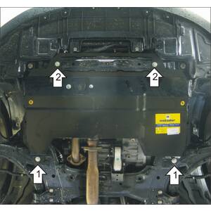 Защита Двигатель, Коробка переключения передач Mazda CX-9 ( 2009-2012 ) г. арт: 11126-1