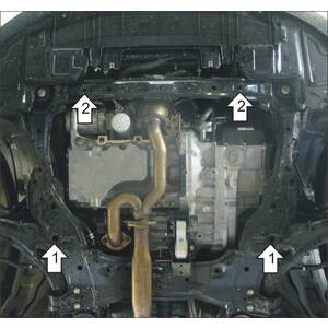 Защита Двигатель, Коробка переключения передач Mazda CX-9 ( 2009-2012 ) г. арт: 11126-1