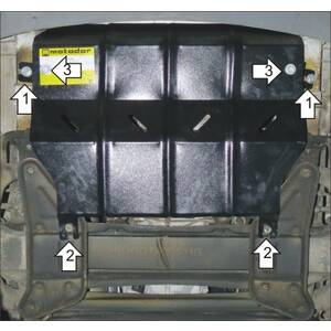 Защита Двигатель Mercedes-benz Sprinter 308 ( 1995-2002 ) г. арт: 01235-2