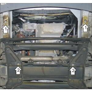 Защита Двигатель Mercedes-benz Sprinter 311 ( 2002-2006 ) г. арт: 01235-3