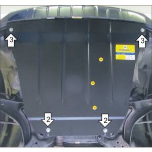 Защита Двигатель, Коробка переключения передач Ford Escape ( 2007-2009 ) г. арт: 00743
