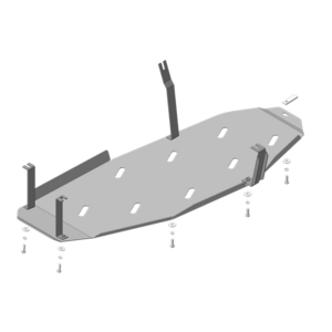 photo Защита Топливный бак Mitsubishi Pajero IV ( 2006-2012 ) г. арт: 11337