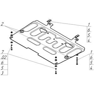 Защита Двигатель, Коробка переключения передач Nissan Juke ( 2010-2013 ) г. арт: 71409 photo3 Интернет магазин Автоаксессуаров Защита картера, МКПП, АКПП, РК, ТБ (Мотодор)