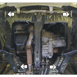 Защита Двигатель, Коробка переключения передач Nissan Maxima ( 1994-2000 ) г. арт: 01405