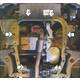 Защита Двигатель; КПП Opel Astra G ( 1998-2005 ) г. арт: 71501 photo2 Интернет магазин Автоаксессуаров Защита картера, МКПП, АКПП, РК, ТБ (Мотодор)