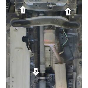 Защита Датчик Renault Arkana ( 2019-2022 ) г. арт: 01739-2 photo2 Интернет магазин Автоаксессуаров Защита картера, МКПП, АКПП, РК, ТБ (Мотодор)