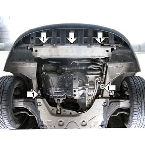 Защита Двигатель, Коробка переключения передач Renault Laguna III ( 2007-2015 ) г. арт: 01703