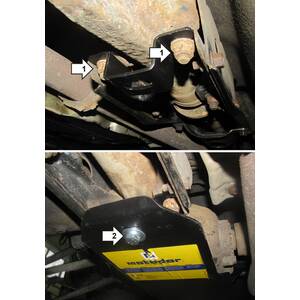 Защита Задний дифференциал Subaru Forester ( 2005-2008 ) г. арт: 12215