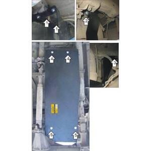 Защита Топливный бак Toyota Hilux ( 2005-2008 ) г. арт: 12513-2 photo1 Интернет магазин Автоаксессуаров Защита картера, МКПП, АКПП, РК, ТБ (Мотодор)