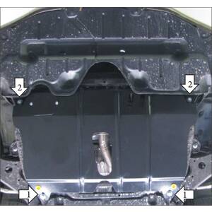 Защита Двигатель; КПП Toyota Camry ( 2006-2011 ) г. арт: 72538 photo1 Интернет магазин Автоаксессуаров Защита картера, МКПП, АКПП, РК, ТБ (Мотодор)