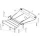 Защита Двигатель; КПП Volkswagen Passat B5 ( 1996-2000 ) г. арт: 02720 photo5 Интернет магазин Автоаксессуаров Защита картера, МКПП, АКПП, РК, ТБ (Мотодор)