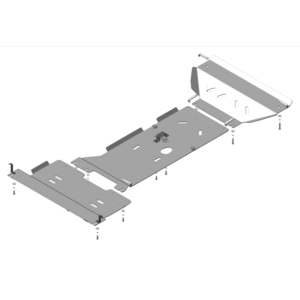 photo Защита Двигатель, Передний дифференциал, Коробка переключения передач, Радиатор, Раздаточная коробка Dodge Ram 1500 ( 2015-2018 ) г. арт: 32901