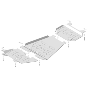 photo Защита Передний дифференциал, Раздаточная коробка, Коробка переключения передач, Двигатель Ford F-150 Raptor SuperCrew ( 2017-2021 ) г. арт: 30710-2