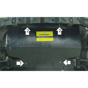 Защита Радиатор Great Wall Hover ( 2005-2010 ) г. арт: 33101