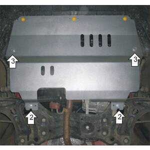 Кликните для увеличения изображения Защита Двигатель, Коробка переключения передач Skoda Rapid ( 2020-2022 ) г. арт: 32301-6
