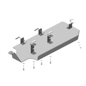 Кликните для увеличения изображения Защита Трубки кондиционера Volkswagen Transporter/Caravelle T5 ( 2009-2015 ) г. арт: 32714-3