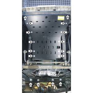 Защита Радиатор, Двигатель FAW J7 ( 2023- ) г. арт: 23906