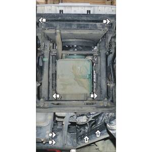 Защита Радиатор, Двигатель FAW J7 ( 2023- ) г. арт: 23906