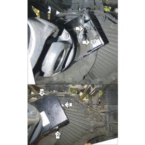 Защита Датчик Mercedes-benz Actros ( 2008-2016 ) г. арт: 21205 photo1 Интернет магазин Автоаксессуаров Защита картера, МКПП, АКПП, РК, ТБ (Мотодор)