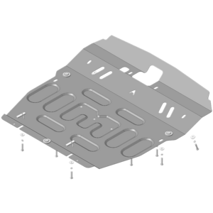 photo Защита Двигатель, Коробка переключения передач Hyundai Santa Fé II ( 2011-2012 ) г. арт: 50917