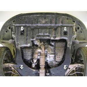 Защита Двигатель, Коробка переключения передач Nissan Teana ( 2014-2018 ) г. арт: 51412 photo2 Интернет магазин Автоаксессуаров Защита картера, МКПП, АКПП, РК, ТБ (Мотодор)