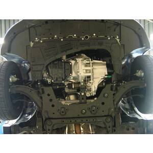 Защита Двигатель; КПП Nissan Tiida ( 2006-2018 ) г. арт: 51427 photo2 Интернет магазин Автоаксессуаров Защита картера, МКПП, АКПП, РК, ТБ (Мотодор)
