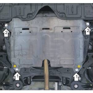 Защита Двигатель; КПП Toyota Camry ( 2011-2018 ) г. арт: 52502 photo2 Интернет магазин Автоаксессуаров Защита картера, МКПП, АКПП, РК, ТБ (Мотодор)