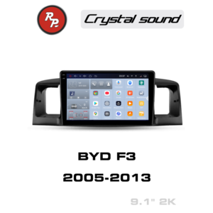 Кликните для увеличения изображения Автомагнитола RedPower 85464 для BYD F3 (2005-2013)