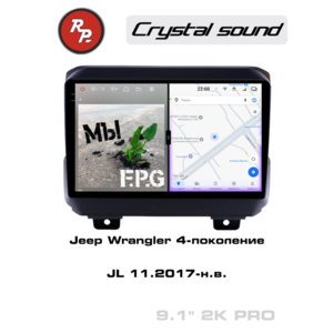 photo Автомагнитола RedPower 85272PRO для Jeep Wrangler 4-поколение JL (11.2017-н.в.)