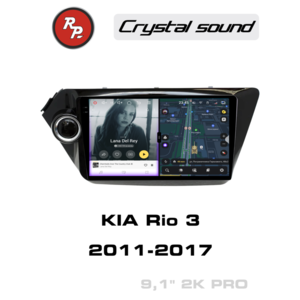 photo Автомагнитола RedPower 85106PRO для KIA Rio 3-поколение QB (08.2011-09.2017)