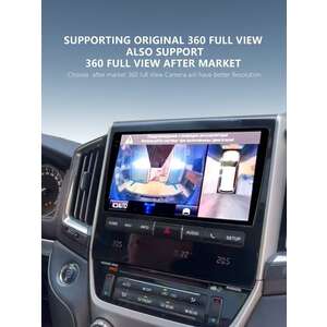 Автомагнитола RedPower 85201L для Toyota Land Cruiser 200TOP 11-поколение 2-рестайлинг (10.2015-2022) photo1 Интернет магазин Автоаксессуаров Штатная автомагнитола RedPower 8 серия, магнитолы