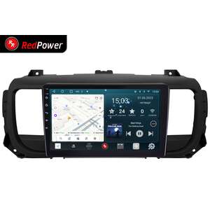 photo Автомагнитола RedPower 70075TOP для Citroen Jumpy (2016+), Peugeot Traveller, Expert (2017+), Opel Zafira Life (2019+) с сенсорным дисплеем