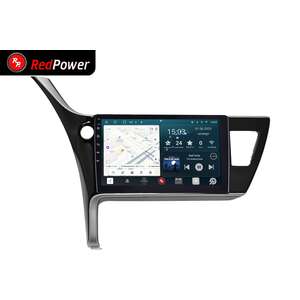 Кликните для увеличения изображения Автомагнитола RedPower 70266 для Toyota Corolla 11-поколение, рестайлинг E180 (03.2016-01.2019)