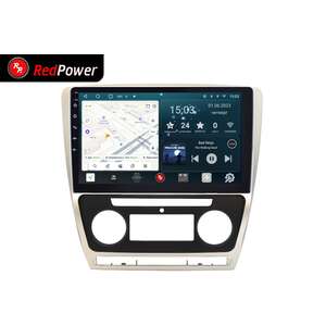 Кликните для увеличения изображения Автомагнитола RedPower 70005 для Skoda Octavia A5 2-поколение (02.2004-04.2013) с климат-контролем