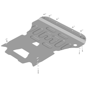 Кликните для увеличения изображения Защита Двигатель, Коробка переключения передач Audi Q5 ( 2012-2016 ) г. арт: 70101-2