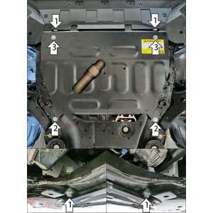 Защита Двигатель, Коробка переключения передач Changan UNI-K ( 2020- ) г. арт: 77212-2 photo1 Интернет магазин Автоаксессуаров Защита картера, МКПП, АКПП, РК, ТБ (Мотодор)