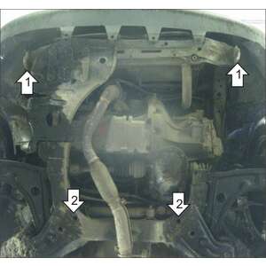 Защита Двигатель, Коробка переключения передач Daewoo Tacuma ( 2004-2007 ) г. арт: 03022-4 photo2 Интернет магазин Автоаксессуаров Защита картера, МКПП, АКПП, РК, ТБ (Мотодор)