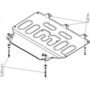 Кликните для увеличения изображения Защита Двигатель, Коробка переключения передач Dongfeng Mage ( 2025- ) г. арт: 78613