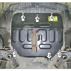 Защита Двигатель, Коробка переключения передач FENGON ix5 ( 2023- ) г. арт: 78609-2 photo1 Интернет магазин Автоаксессуаров Защита картера, МКПП, АКПП, РК, ТБ (Мотодор)