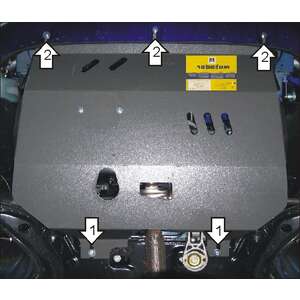 Защита Двигатель, Коробка переключения передач FIAT Doblo Panorama ( 2005-2015 ) г. арт: 00613-2 photo1 Интернет магазин Автоаксессуаров Защита картера, МКПП, АКПП, РК, ТБ (Мотодор)