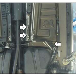 Защита Трубки кондиционера Ford Explorer ( 2010-2015 ) г. арт: 00751-3