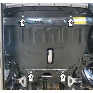 Защита Двигатель, Коробка переключения передач Haval H7 ( 2024- ) г. арт: 73102-3 photo1 Интернет магазин Автоаксессуаров Защита картера, МКПП, АКПП, РК, ТБ (Мотодор)