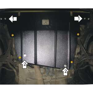 Защита Двигатель, Коробка переключения передач Honda Accord VII ( 2003-2007 ) г. арт: 00808-2 photo1 Интернет магазин Автоаксессуаров Защита картера, МКПП, АКПП, РК, ТБ (Мотодор)