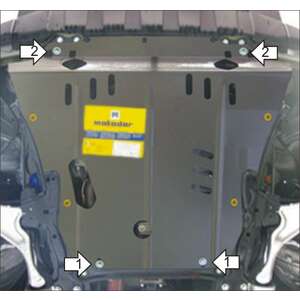 Защита Двигатель, Коробка переключения передач Honda Pilot ( 2011-2015 ) г. арт: 00823-3 photo2 Интернет магазин Автоаксессуаров Защита картера, МКПП, АКПП, РК, ТБ (Мотодор)