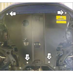 Защита Двигатель, Коробка переключения передач Honda Shuttle ( 2015-2022 ) г. арт: 70810-4 photo1 Интернет магазин Автоаксессуаров Защита картера, МКПП, АКПП, РК, ТБ (Мотодор)