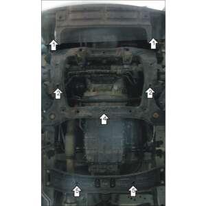 Защита Двигатель, Коробка переключения передач Hyundai H-1/ Starex/ Grand Starex ( 2008-2022 ) г. арт: 00931-2