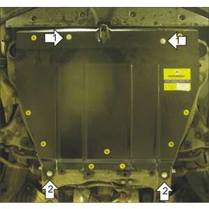 Защита Двигатель, Коробка переключения передач Hyundai Sonata NF ( 2008-2010 ) г. арт: 00913-2