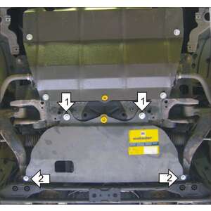 Защита Гидроусилитель руля Infiniti FX 45 ( 2006-2008 ) г. арт: 08002-4 photo1 Интернет магазин Автоаксессуаров Защита картера, МКПП, АКПП, РК, ТБ (Мотодор)