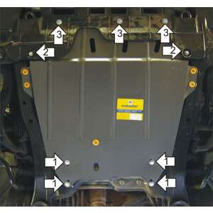 Защита Двигатель, Коробка переключения передач KIA Grand Carnival ( 2005-2014 ) г. арт: 01024-2