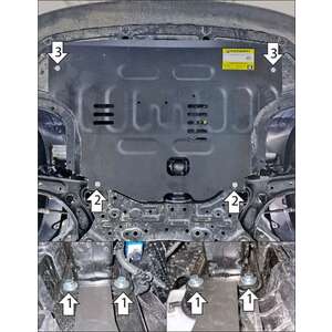 Защита Двигатель, Коробка переключения передач KIA K3 ( 2022- ) г. арт: 71007